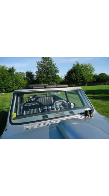 1972 Silver Chevrolet Blazer Convertible