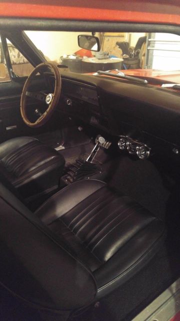 1972 Red Chevrolet Nova