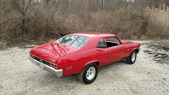 1972 Red Chevrolet Nova