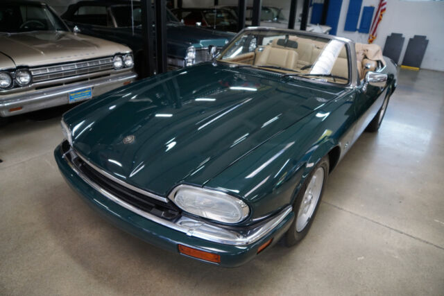 1994 Green Jaguar XJS 4.0L Convertible 5 speed manual transmission Convertible
