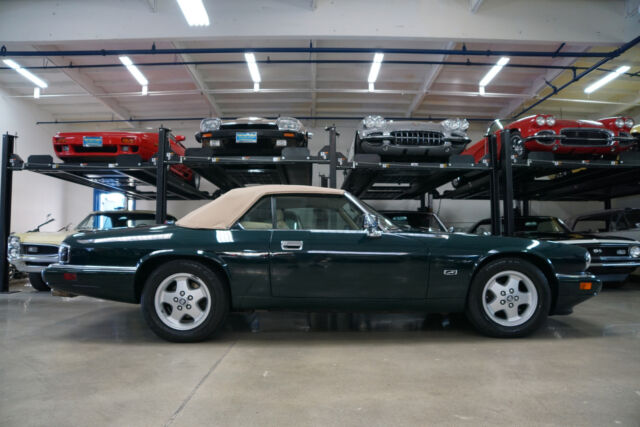 1994 Green Jaguar XJS 4.0L Convertible 5 speed manual transmission Convertible