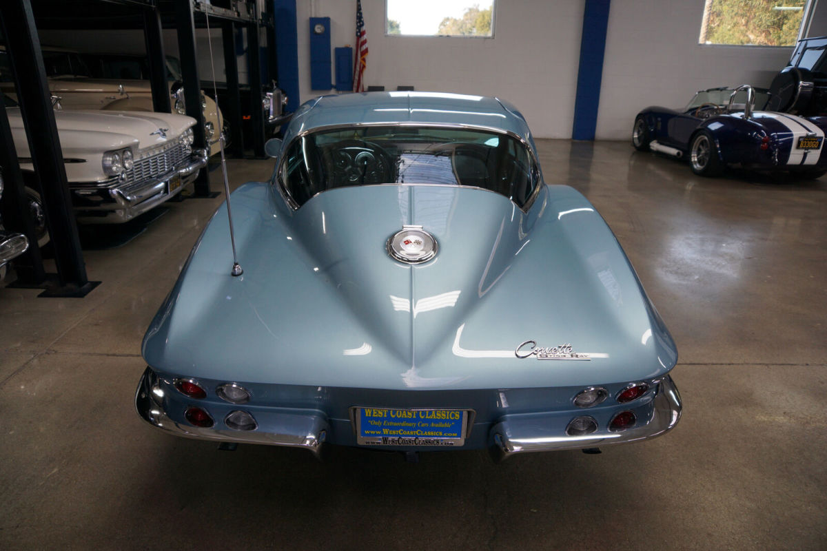 1964 Blue Chevrolet Corvette 327/365HP L76 V8 4 spd Coupe with AC 2 Dr Coupe
