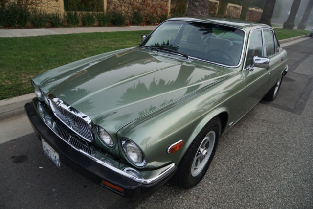 1985 Green Jaguar XJ6 Mark III Vanden Plas Sedan Sedan