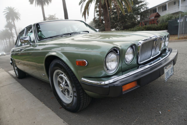 1985 Green Jaguar XJ6 Mark III Vanden Plas Sedan Sedan
