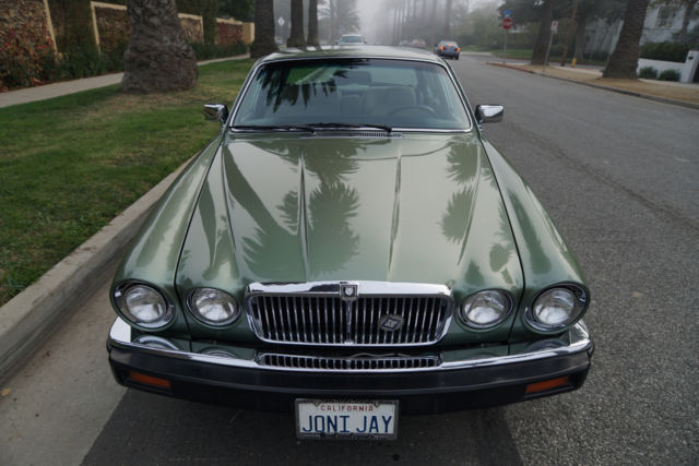 1985 Green Jaguar XJ6 Mark III Vanden Plas Sedan Sedan