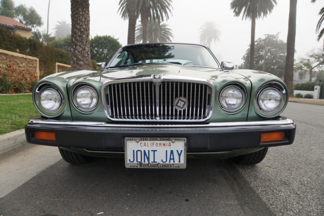 1985 Green Jaguar XJ6 Mark III Vanden Plas Sedan Sedan