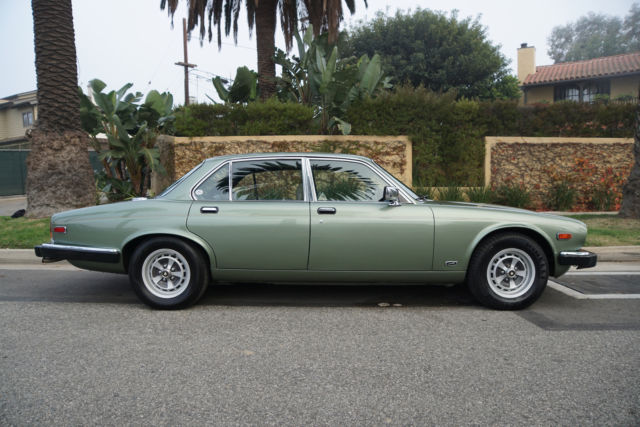 1985 Green Jaguar XJ6 Mark III Vanden Plas Sedan Sedan