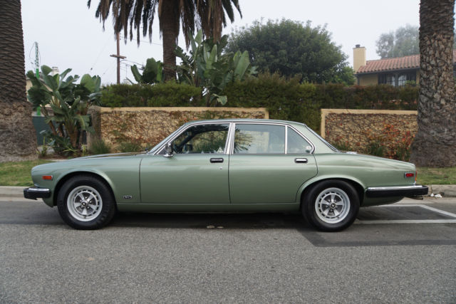 1985 Green Jaguar XJ6 Mark III Vanden Plas Sedan Sedan
