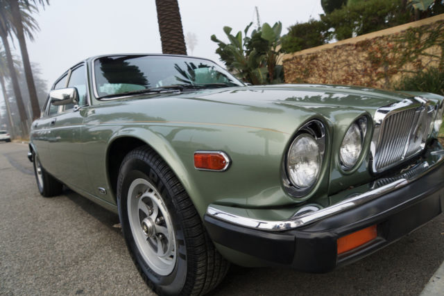 1985 Green Jaguar XJ6 Mark III Vanden Plas Sedan Sedan