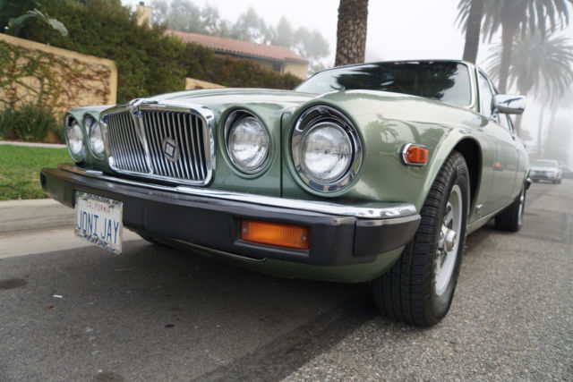 1985 Green Jaguar XJ6 Mark III Vanden Plas Sedan Sedan