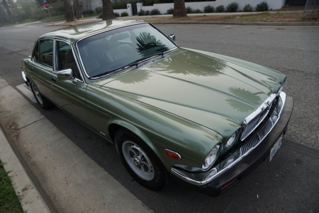1985 Green Jaguar XJ6 Mark III Vanden Plas Sedan Sedan