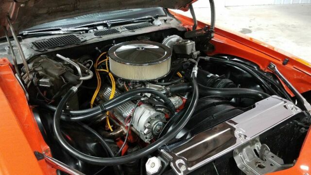 1973 Orange Chevrolet Camaro