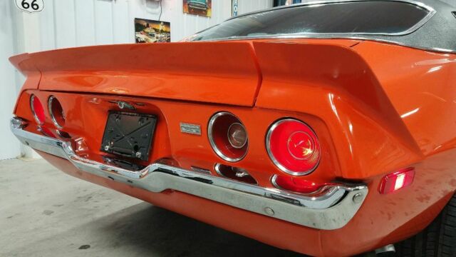 1973 Orange Chevrolet Camaro