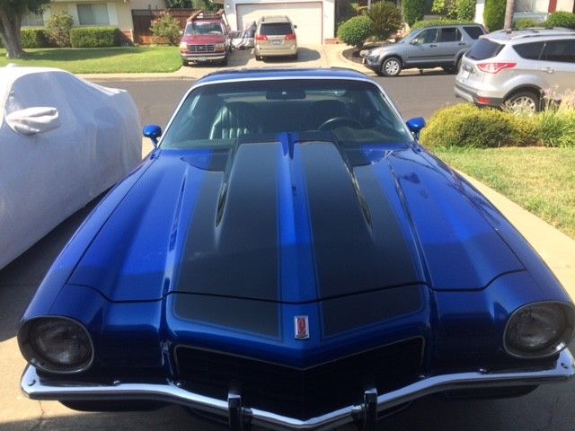 1973 Blue Chevrolet Camaro Coupe
