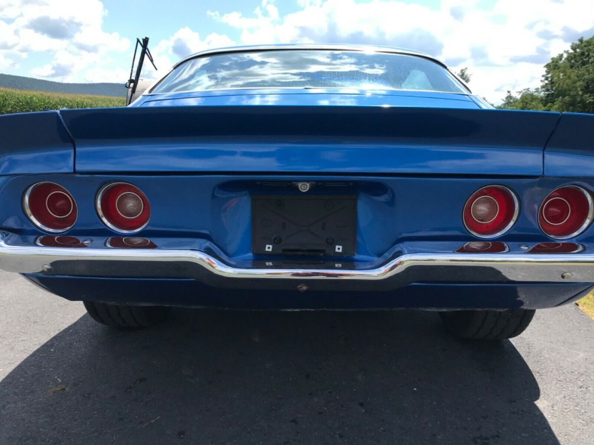 1973 Blue Chevrolet Camaro Coupe