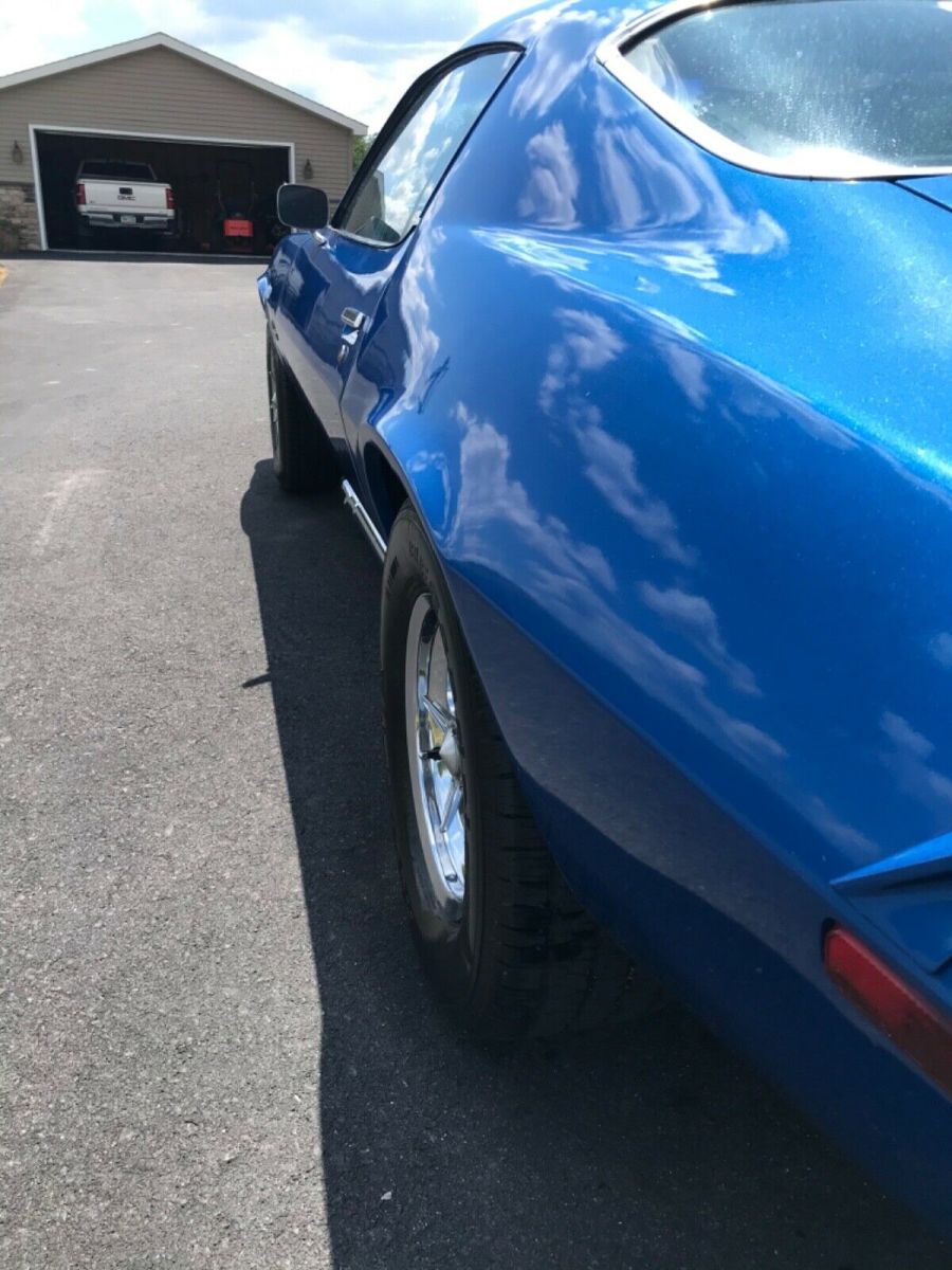 1973 Blue Chevrolet Camaro Coupe