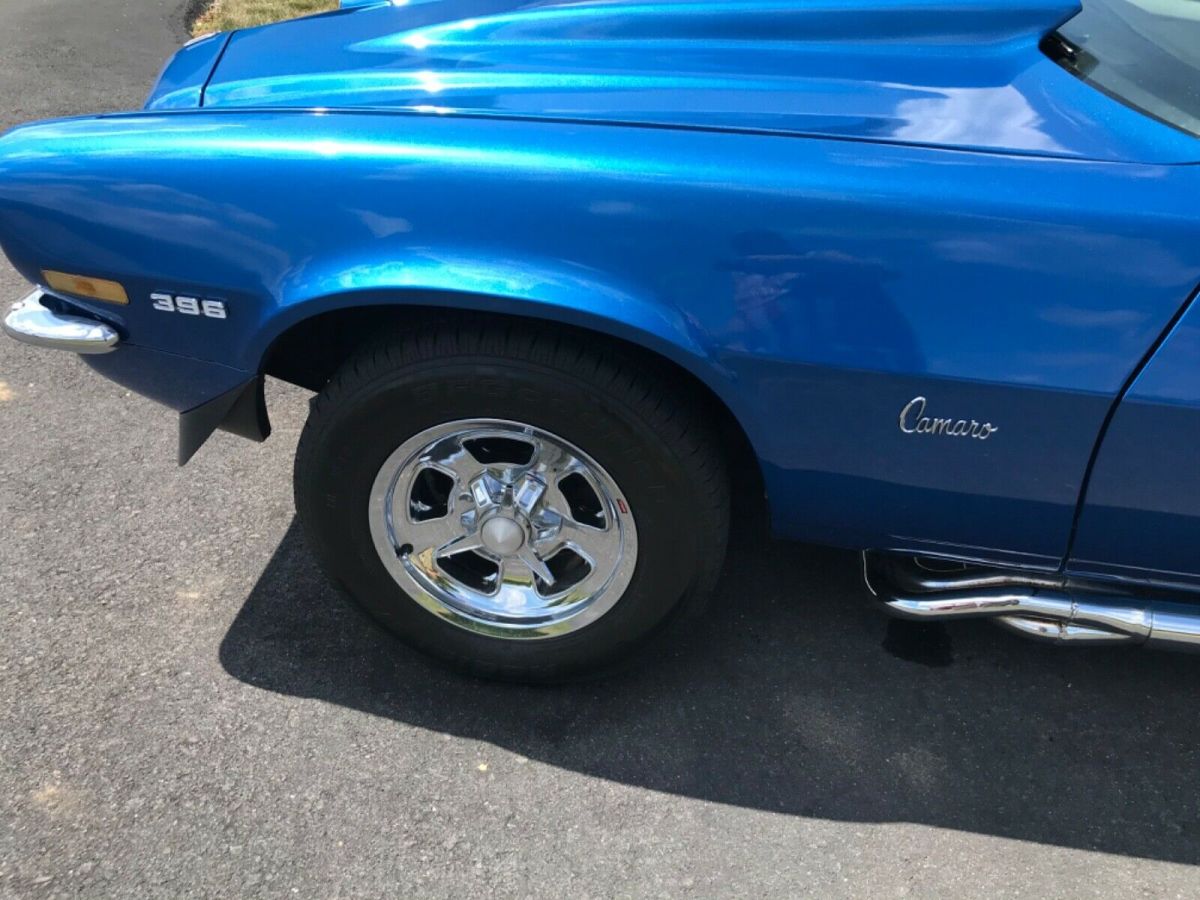 1973 Blue Chevrolet Camaro Coupe