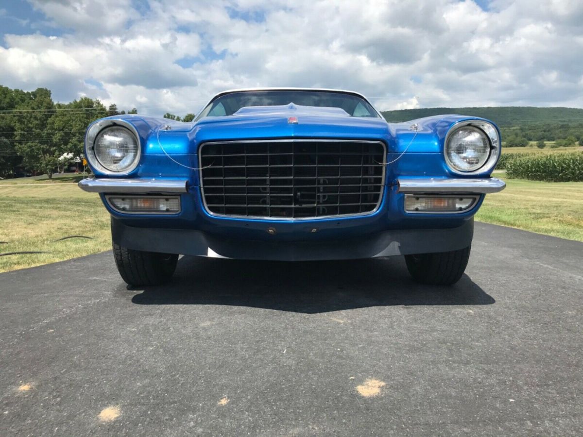 1973 Blue Chevrolet Camaro Coupe