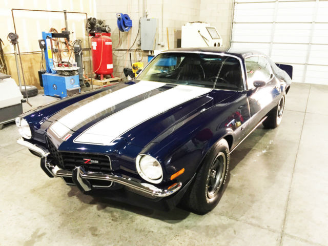 1973 Blue Chevrolet Camaro Coupe
