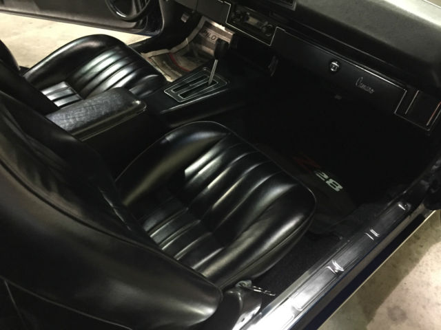 1973 Blue Chevrolet Camaro Coupe