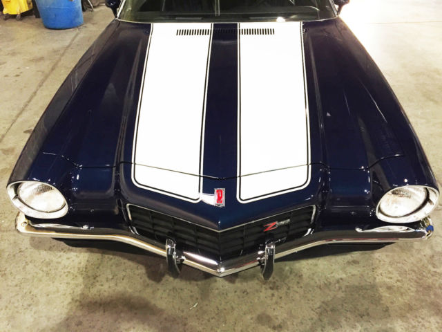 1973 Blue Chevrolet Camaro Coupe