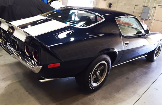 1973 Blue Chevrolet Camaro Coupe
