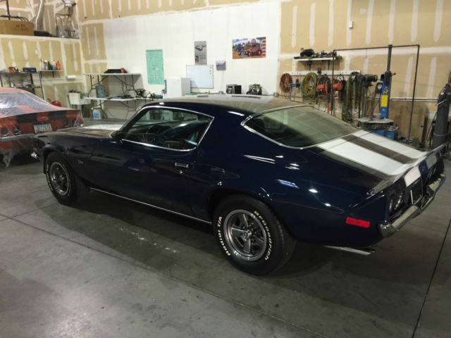 1973 Blue Chevrolet Camaro Coupe