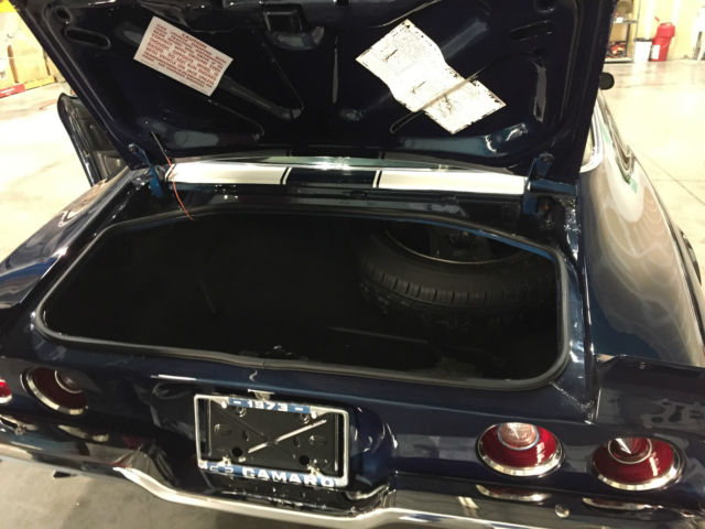 1973 Blue Chevrolet Camaro Coupe