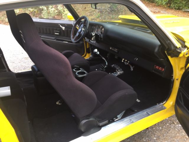 1973 Yellow Chevrolet Camaro