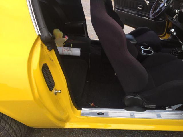 1973 Yellow Chevrolet Camaro