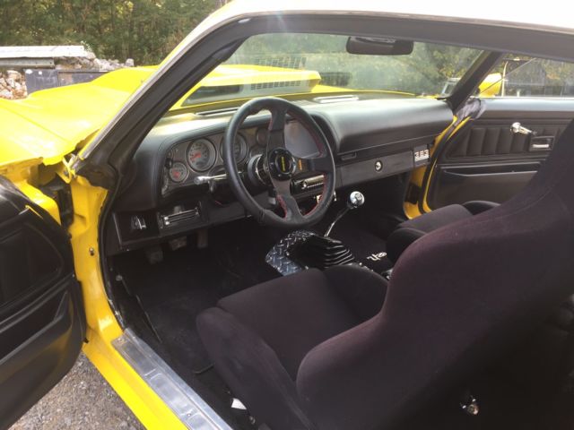 1973 Yellow Chevrolet Camaro