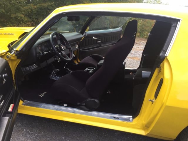 1973 Yellow Chevrolet Camaro
