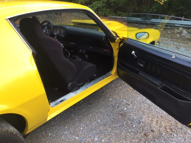 1973 Yellow Chevrolet Camaro