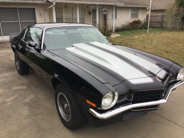 1973 Black Chevrolet Camaro Coupe