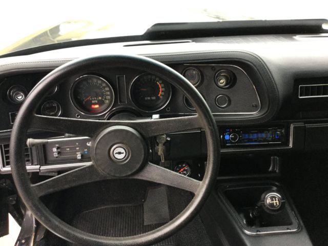 1973 Black Chevrolet Camaro Coupe