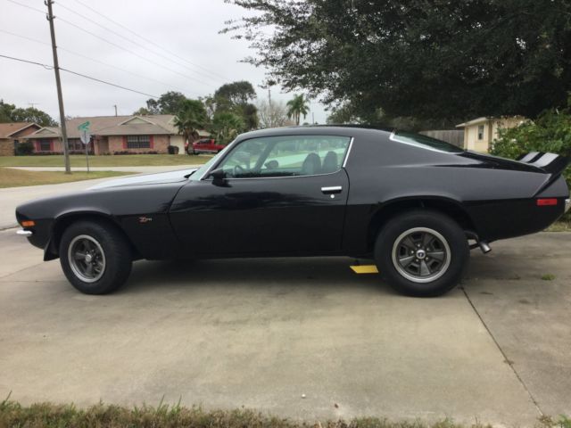 1973 Black Chevrolet Camaro Coupe