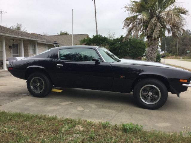 1973 Black Chevrolet Camaro Coupe