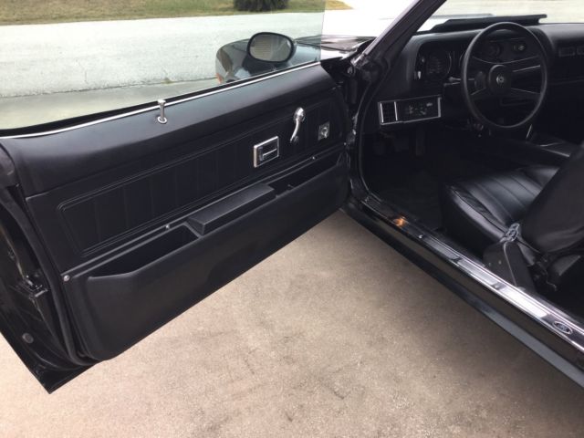 1973 Black Chevrolet Camaro Coupe