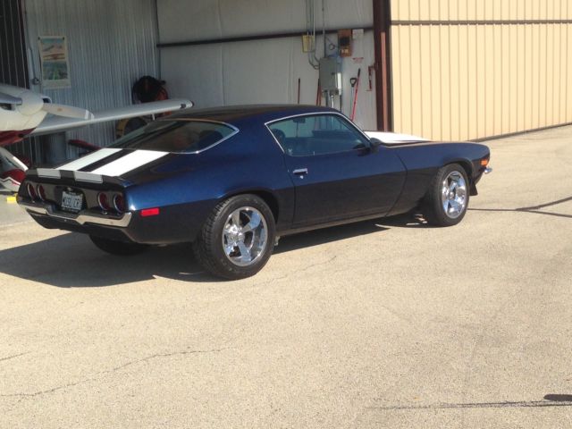1973 Blue Chevrolet Camaro Coupe