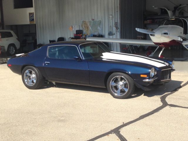 1973 Blue Chevrolet Camaro Coupe