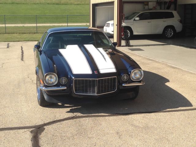 1973 Blue Chevrolet Camaro Coupe