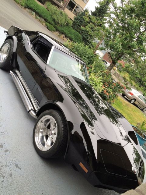 1973 Black Chevrolet Corvette Coupe