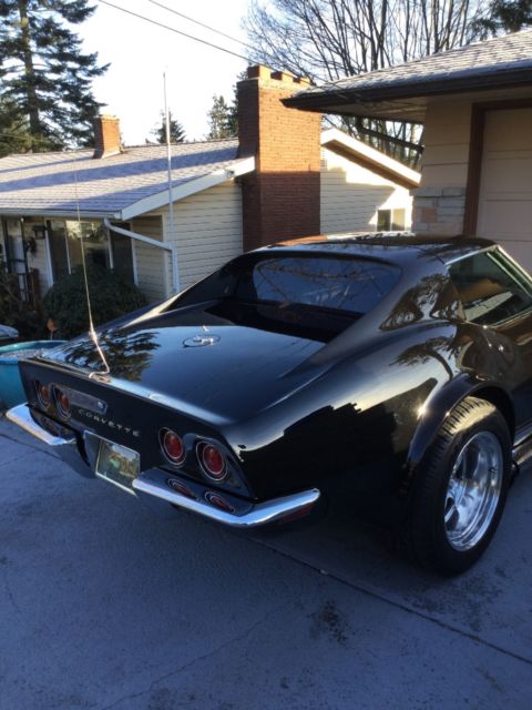 1973 Black Chevrolet Corvette Coupe