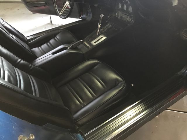 1973 Blue Chevrolet Corvette Coupe