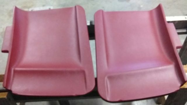 1973 Red Chevrolet Corvette T-top coupe