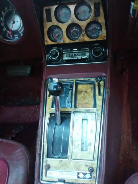 1973 Red Chevrolet Corvette T-top coupe