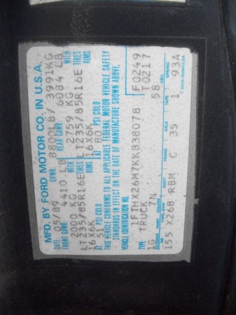 1989 Ford F-250