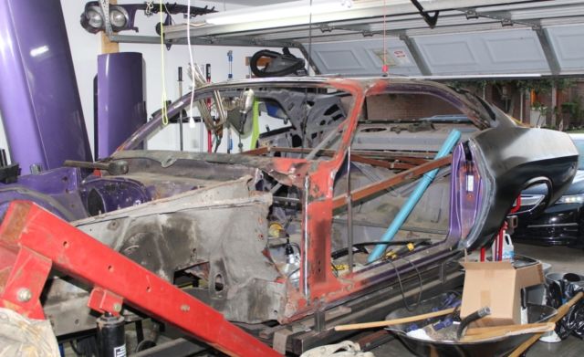 1973 Purple Dodge Challenger Fastback