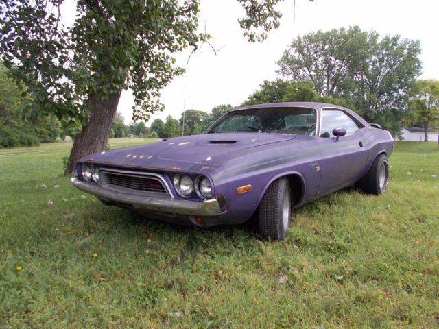 1973 Purple Dodge Challenger Fastback