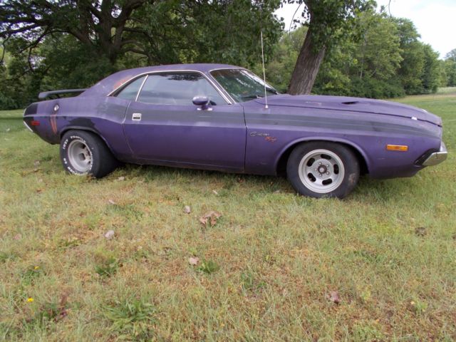 1973 Purple Dodge Challenger Fastback